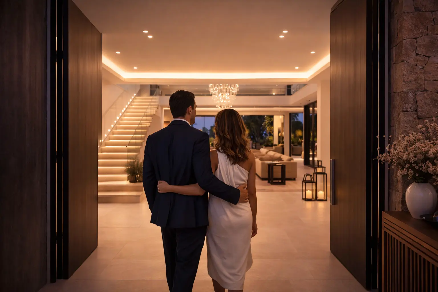 A smart home ambient environment representing long-term comfort and reliability.