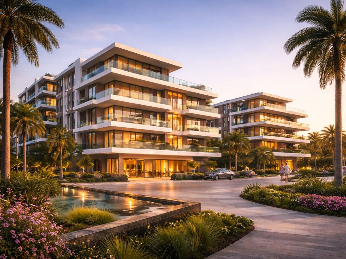 Smart apartment installations representing scalable system extension.